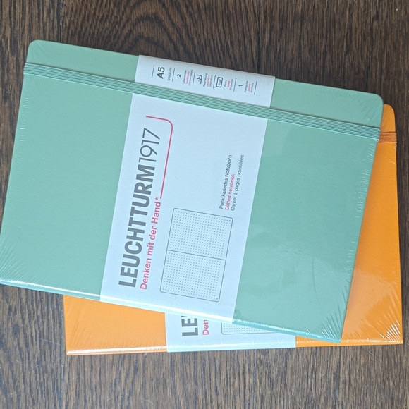 ❤️BUY 5 GET 3 FREE  Leuchtturm1917 Notebook Medium (A5), Hardcover, Lobster - Picture 10 of 16
